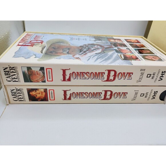 Lonesome Dove Trilogy Collectors Set VHS Box Set Larry McMurtry Video Tapes - Picture 9 of 14